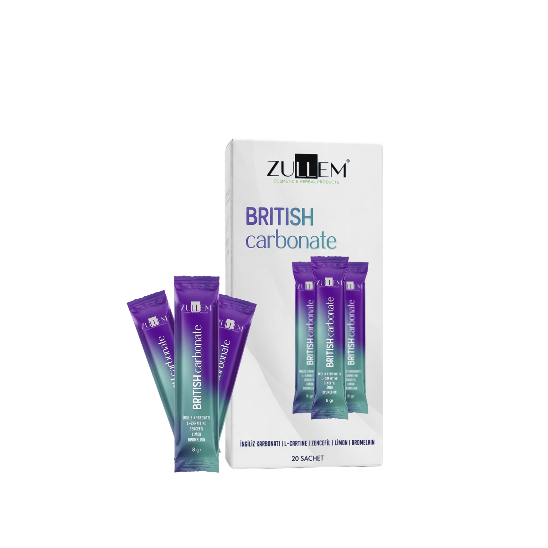 Zullem British Carbonate ( İngiliz Karbonatı ) 20 Şase