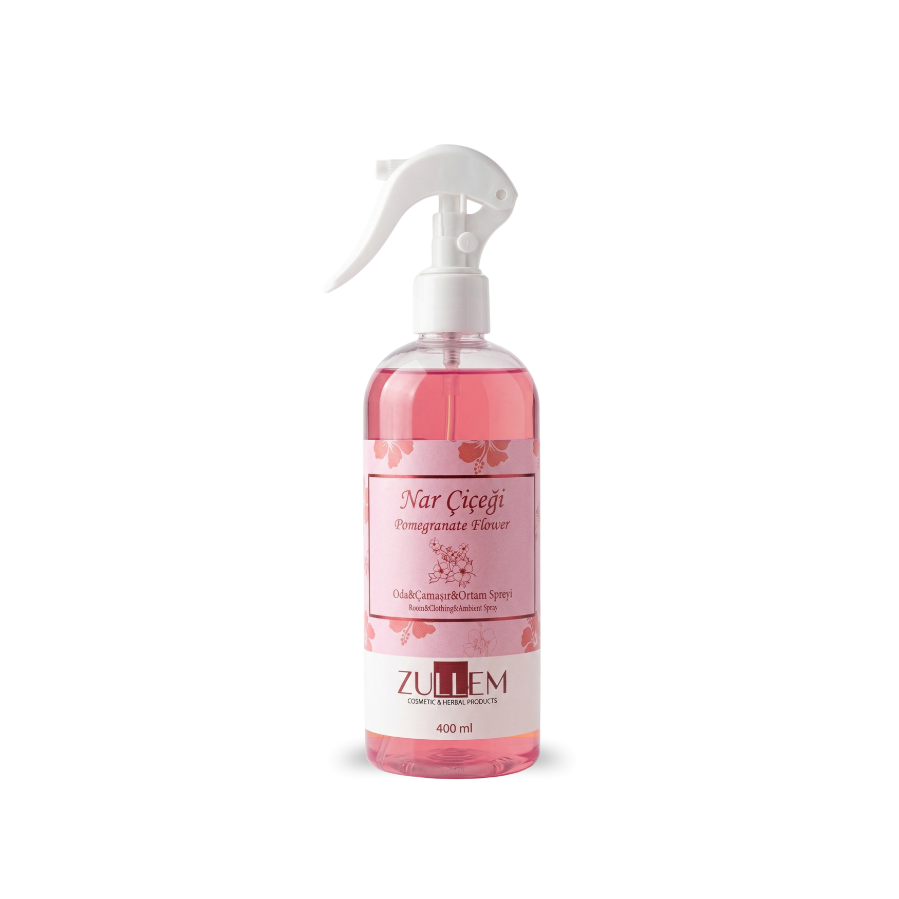 ZULLEM NAR ÇİÇEĞİ ODA & ÇAMAŞIR KOKUSU 400ML 